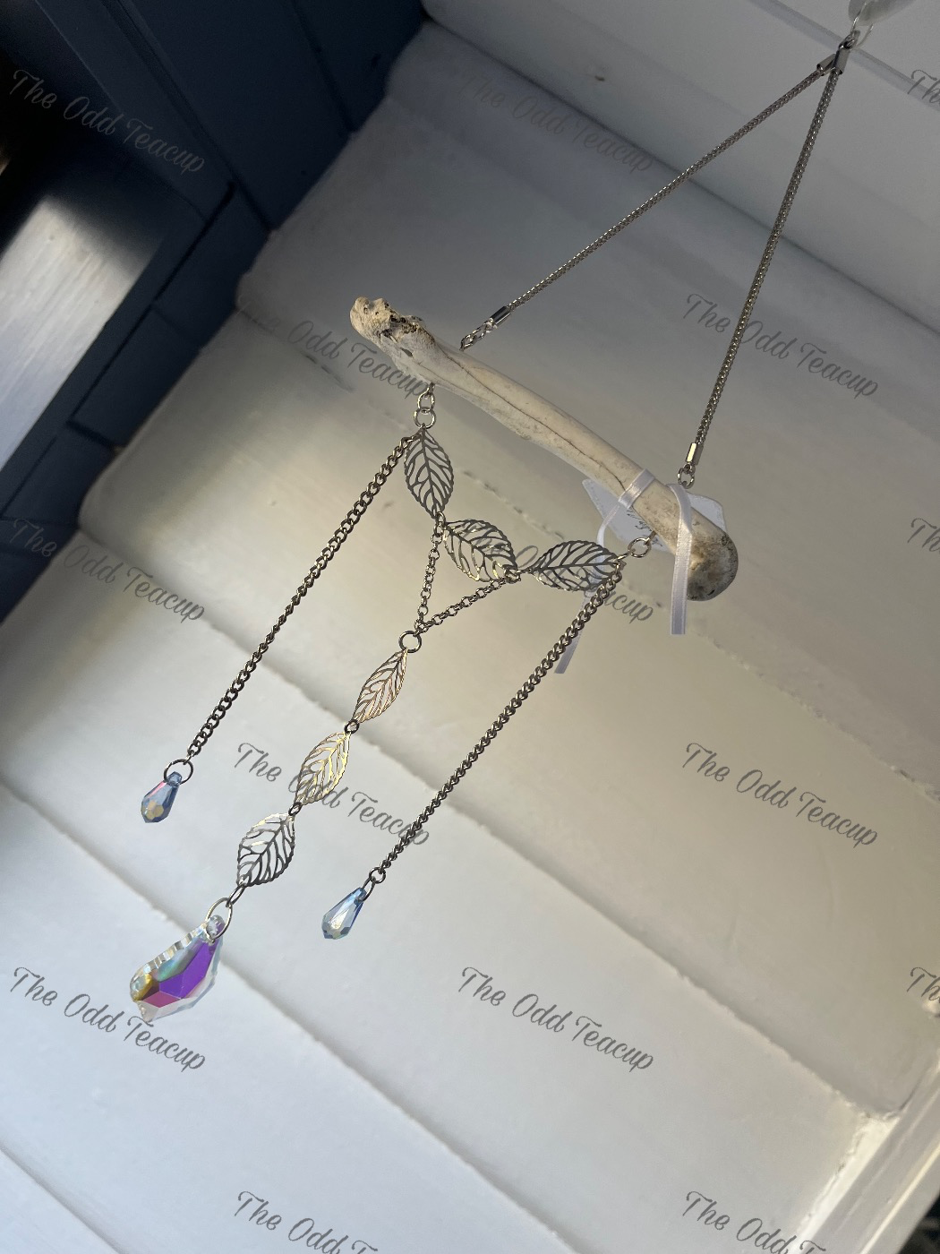 Suncatcher with leg bone