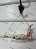 Floral Deer Mandible.