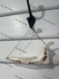Floral Deer Mandible.